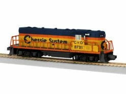 Lionel 2221020 S Gauge American Flyer EMD GP7 With FlyerChief Chessie System C&O 5731