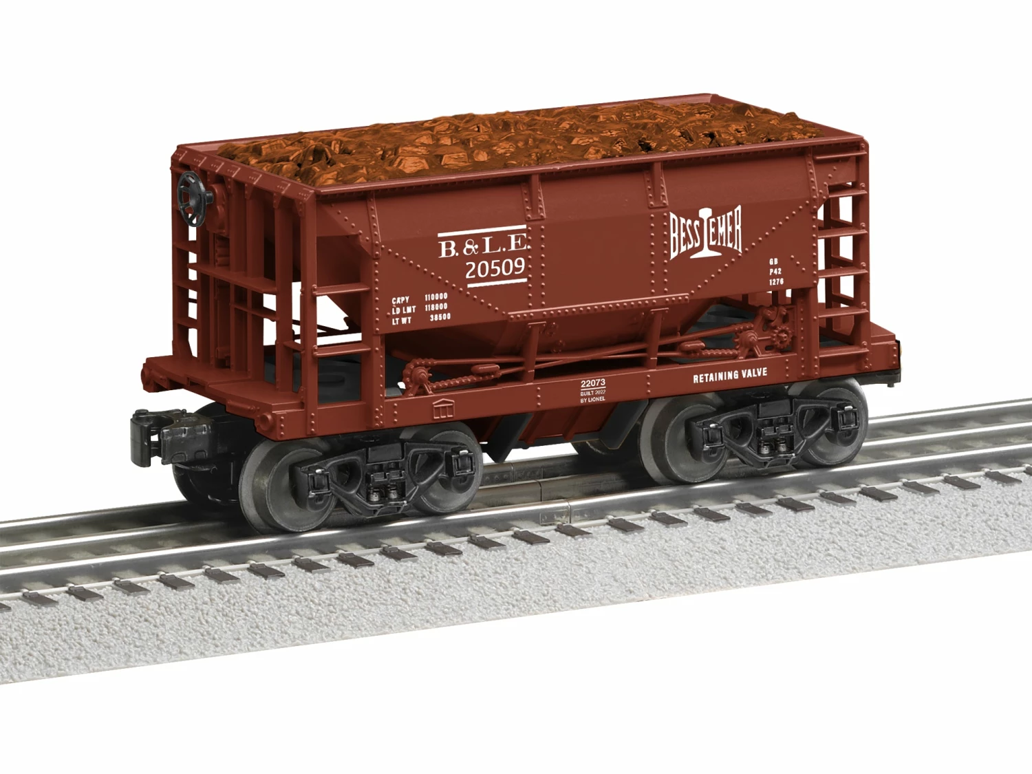 Lionel 2222070 O Scale LEGACY Bessemer Lake & Erie Ore Train Set BTO 3 Lionel 2222070 O Scale LEGACY Bessemer Lake & Erie Ore Train Set BTO - Image 3