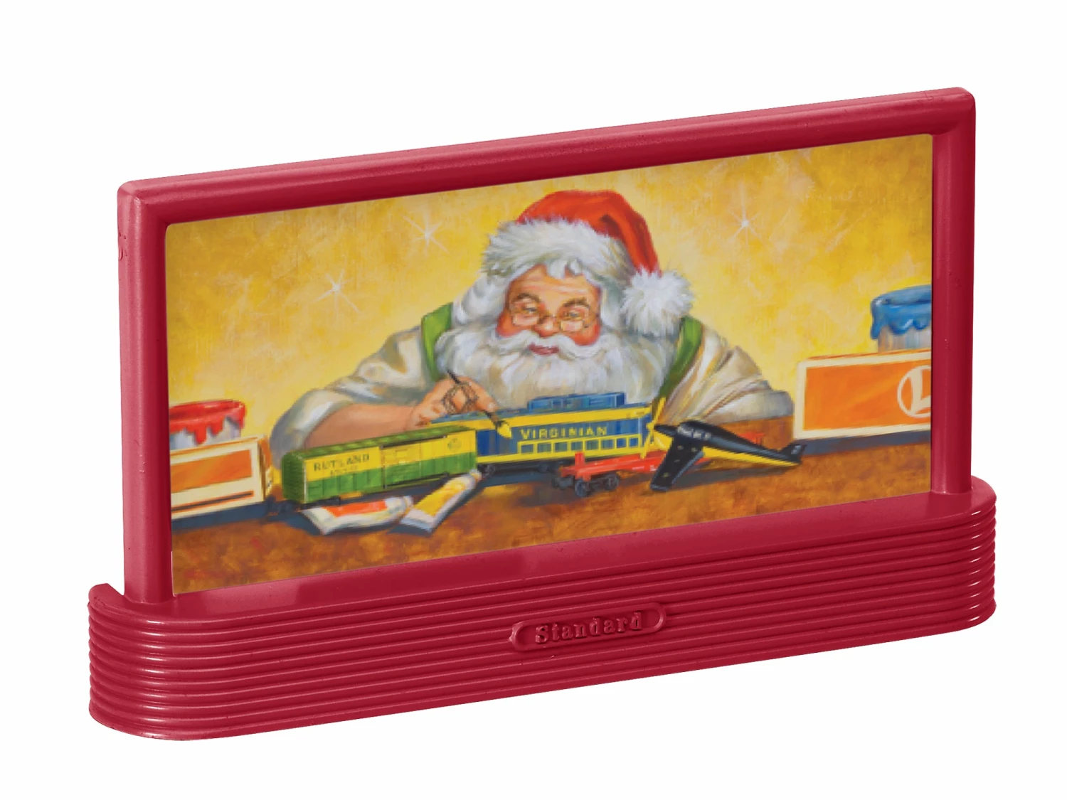 Lionel 2230150 O Gauge Angela Trotta Thomas Christmas Billboard Set 2 Lionel 2230150 O Gauge Angela Trotta Thomas Christmas Billboard Set - Image 2