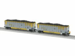 Lionel 2243060 Standard O Gauge Rotary Gondola CSX 2-Pack