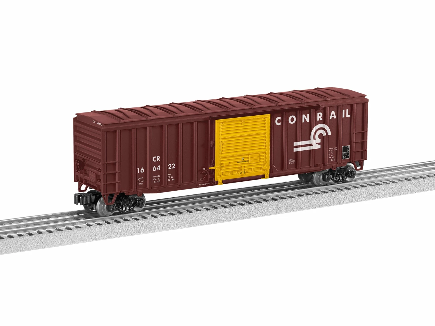 Lionel 2243112 Standard O Gauge Modern Boxcar Conrail CR 166422 1 Lionel 2243112 Standard O Gauge Modern Boxcar Conrail CR 166422