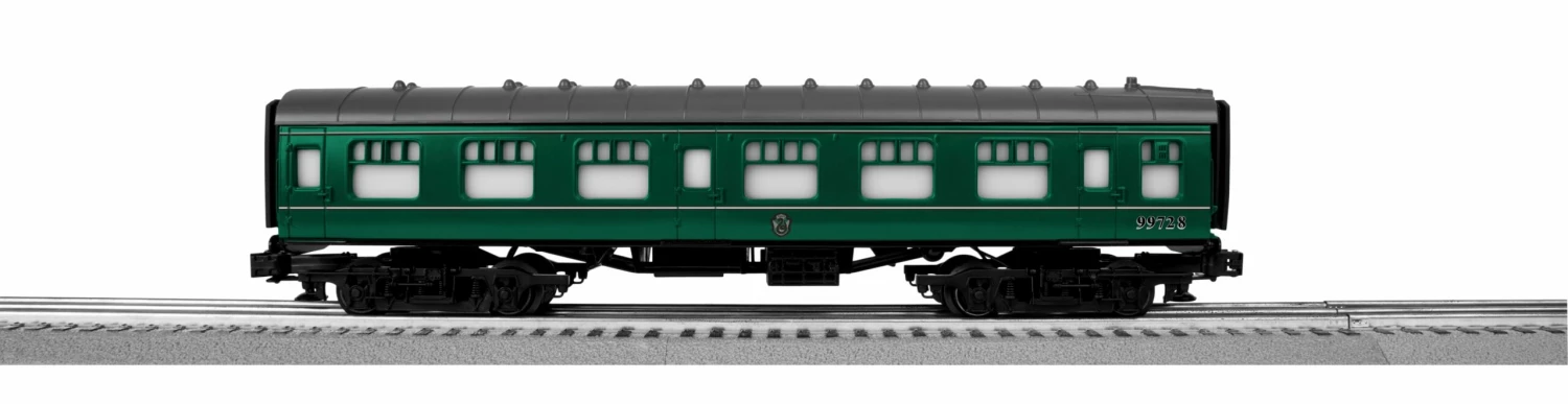 Lionel 2327230 O Gauge Hogwarts Express Slytherin Coach 1 Lionel 2327230 O Gauge Hogwarts Express Slytherin Coach
