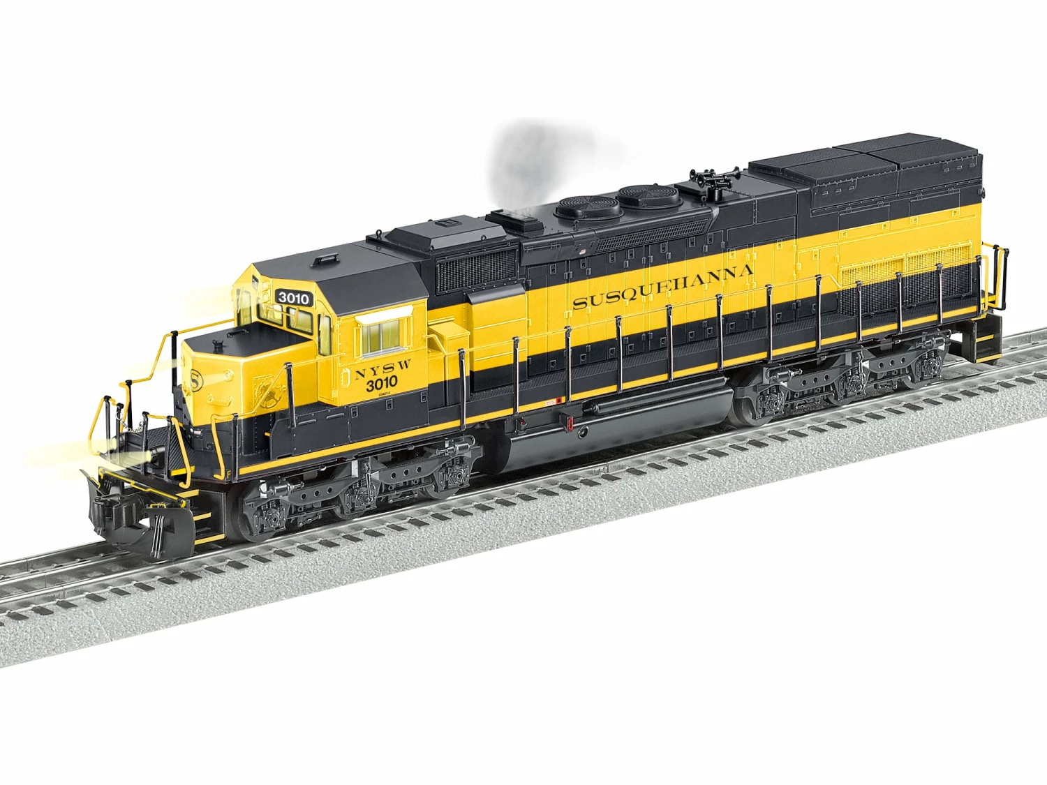 Lionel 2333401 O Scale LEGACY EMD SD40T-2 Susquhanna NY&W 3010 BTO 1 Lionel 2333401 O Scale LEGACY EMD SD40T-2 Susquhanna NY&W 3010 BTO