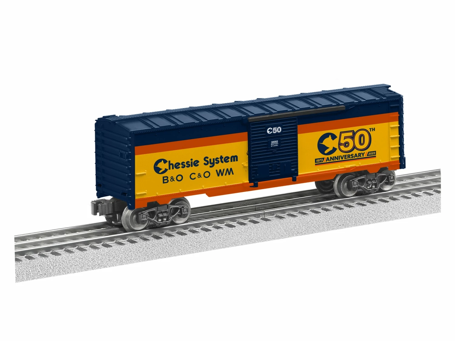 Lionel 2338060 O Gauge Chessie System 50th Anniversary Boxcar 1 Lionel 2338060 O Gauge Chessie System 50th Anniversary Boxcar