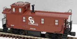Lionel 6-17608 O Gauge Square Window Caboose C&O- NOS