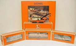 Lionel 6-21775 O Gauge Train Wreck Recovery Set - NOS