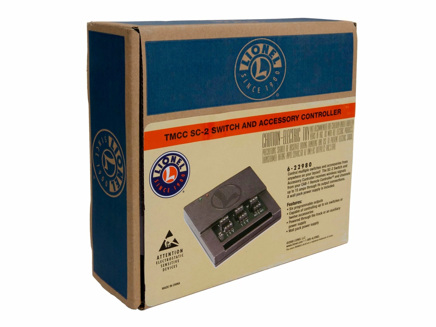 Lionel 6-22980 TMCC SC-2 Switch Controller 2 Lionel 6-22980 TMCC SC-2 Switch Controller - Image 2