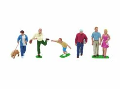 Lionel 6-24191 O Gauge Park People, Pewter Figures