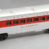 Lionel 6-27912 O Gauge Streamlined Passenger Car Lionel Lines "Elizabeth" 2445 0 NOS