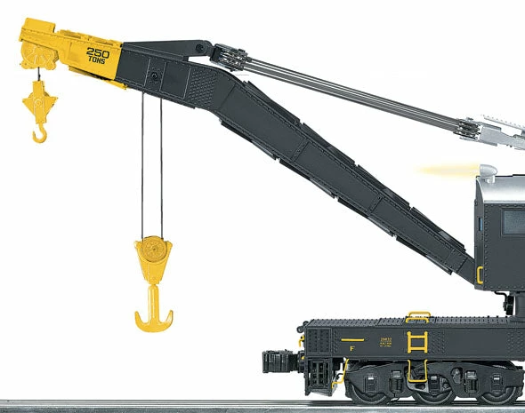 Lionel 6-29832 O Gauge Chessie System Crane Car With TMCC Command Control - NOS 3 Lionel 6-29832 O Gauge Chessie System Crane Car With TMCC Command Control - NOS - Image 3