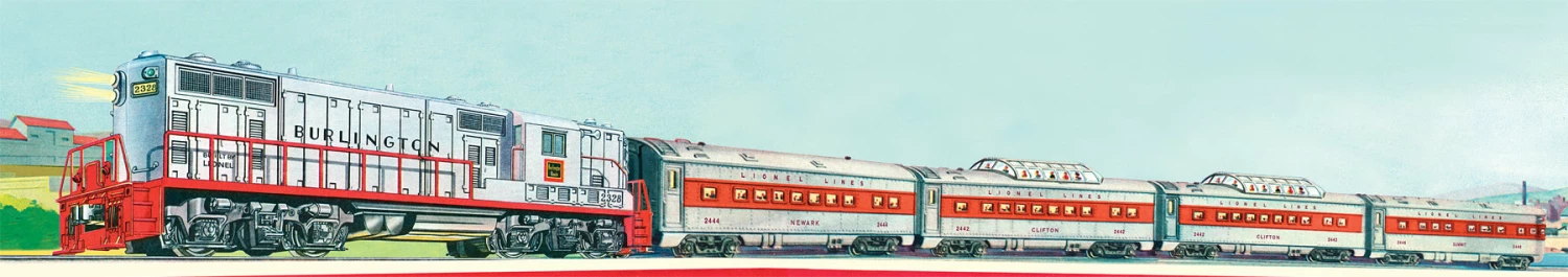 Lionel 6-31775 O Gauge #1562 Burlington CB&Q GP7 2328 Model Train Set (No Track Or Power) 1 Lionel 6-31775 O Gauge #1562 Burlington CB&Q GP7 2328 Model Train Set (No Track Or Power)