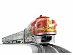 Lionel 6-84719 O Gauge LionChief Santa Fe Super Chief Model Train Set With Bluetooth 4.0 -Bandai Sales Store lionel 6 84719 o gauge lionchief santa fe super chief model train set with bluetooth