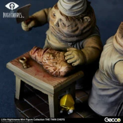 Little Nightmares The Twin Chefs Mini Figure Collection -Bandai Sales Store little nightmares mini figure collection the twin chefs 2