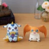 MegaHouse Look Up Gabumon & Patamon Digimon Adventure Figure Special Cushion Set