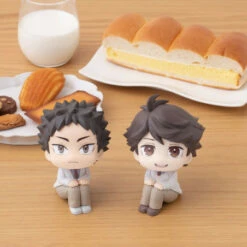 MegaHouse Look Up Toru Oikawa & Hajime Iwaizumi Haikyuu!! Figure Special Cushion Set