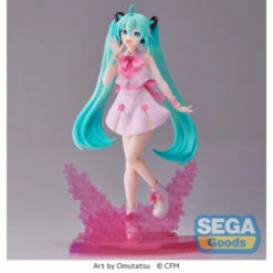 Sega Luminasta Hatsune Miku: Sakura Miku Omutatsu Ver. Piapro Characters Figure
