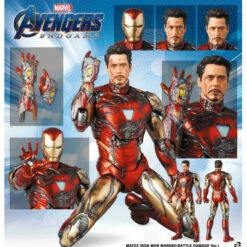 Medicom MAFEX No.195 IRON MAN Mark85 BATTLE DAMAGE Ver. "Avengers: Endgame" Action Figure