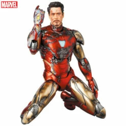 Medicom MAFEX No.195 IRON MAN Mark85 BATTLE DAMAGE Ver. "Avengers: Endgame" Action Figure -Bandai Sales Store mafex no000 iron man mark85 battle damage ver avengers endgame action figure 3