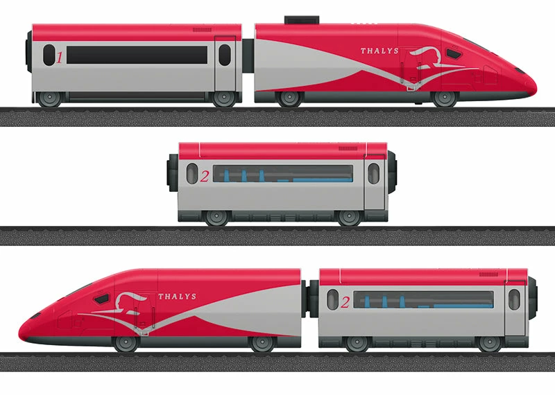 Marklin My World 29338 HO Scale Thalys Starter Set With Sound (Battery Powered) 2 Marklin My World 29338 HO Scale Thalys Starter Set With Sound (Battery Powered) - Image 2
