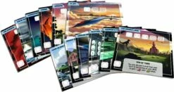 Marvel United X-Men Cardboard Location Tiles