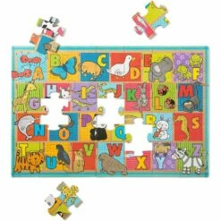 Melissa And Doug ABC ANIMALS 35 PIECE FLOOR PUZZLE -Bandai Sales Store melissa and doug abc animals 35 piece floor puzzle 3