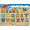 Melissa And Doug ALPHABET SOUND PUZZLE*