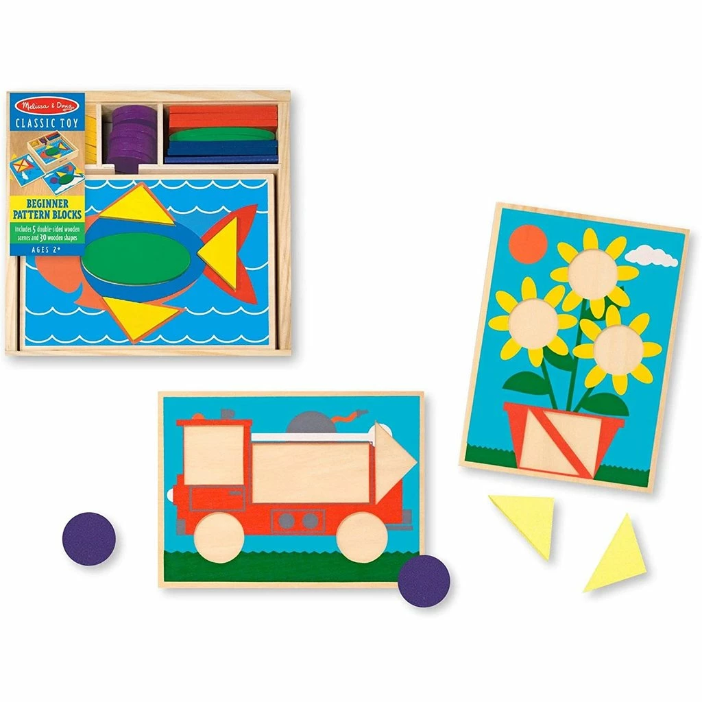 Melissa And Doug BEGINNER PATTERN BLOCKS 3 Melissa And Doug BEGINNER PATTERN BLOCKS - Image 3