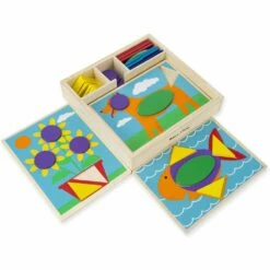 Melissa And Doug BEGINNER PATTERN BLOCKS 13 Melissa And Doug BEGINNER PATTERN BLOCKS -Bandai Sales Store melissa and doug beginner pattern blocks 3