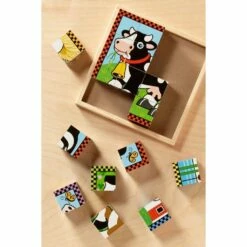 Melissa And Doug FARM CUBE PUZZLE -Bandai Sales Store melissa and doug farm cube puzzle 2