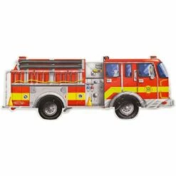 Melissa And Doug FIRE TRUCK 24 PIECE FLOOR PUZZLE -Bandai Sales Store melissa and doug fire truck 24 piece floor puzzle 2