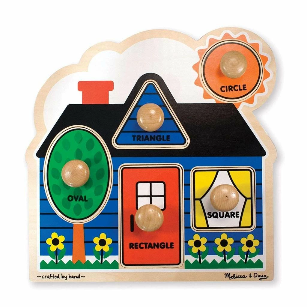 Melissa And Doug FIRST SHAPES JUMBO KNOB 2 Melissa And Doug FIRST SHAPES JUMBO KNOB - Image 2