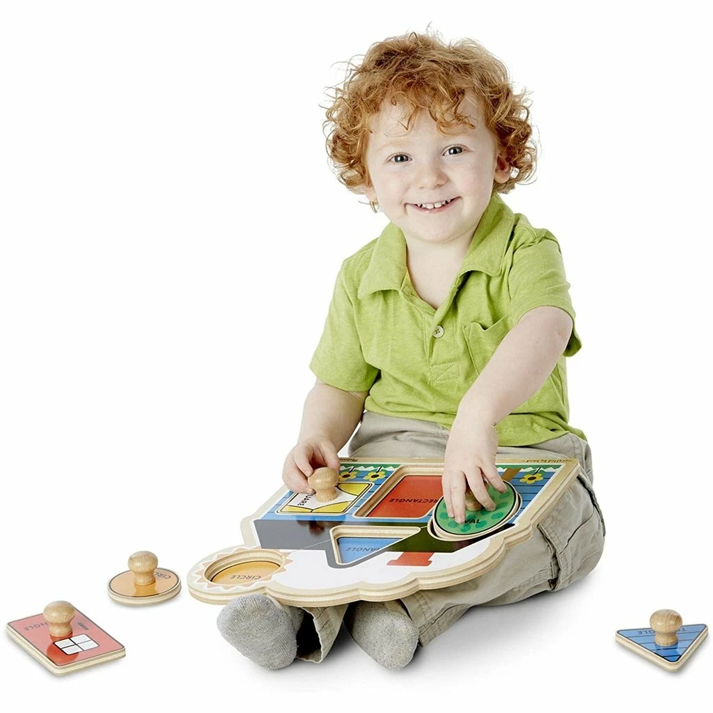 Melissa And Doug FIRST SHAPES JUMBO KNOB 3 Melissa And Doug FIRST SHAPES JUMBO KNOB - Image 3