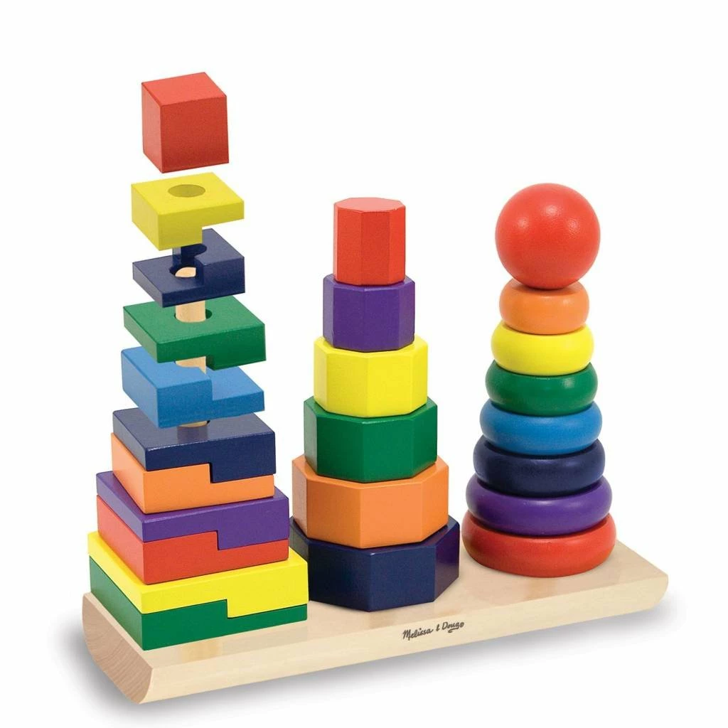 Melissa And Doug GEOMETRIC STACKER 2 Melissa And Doug GEOMETRIC STACKER - Image 2