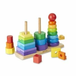 Melissa And Doug GEOMETRIC STACKER 15 Melissa And Doug GEOMETRIC STACKER -Bandai Sales Store melissa and doug geometric stacker 2