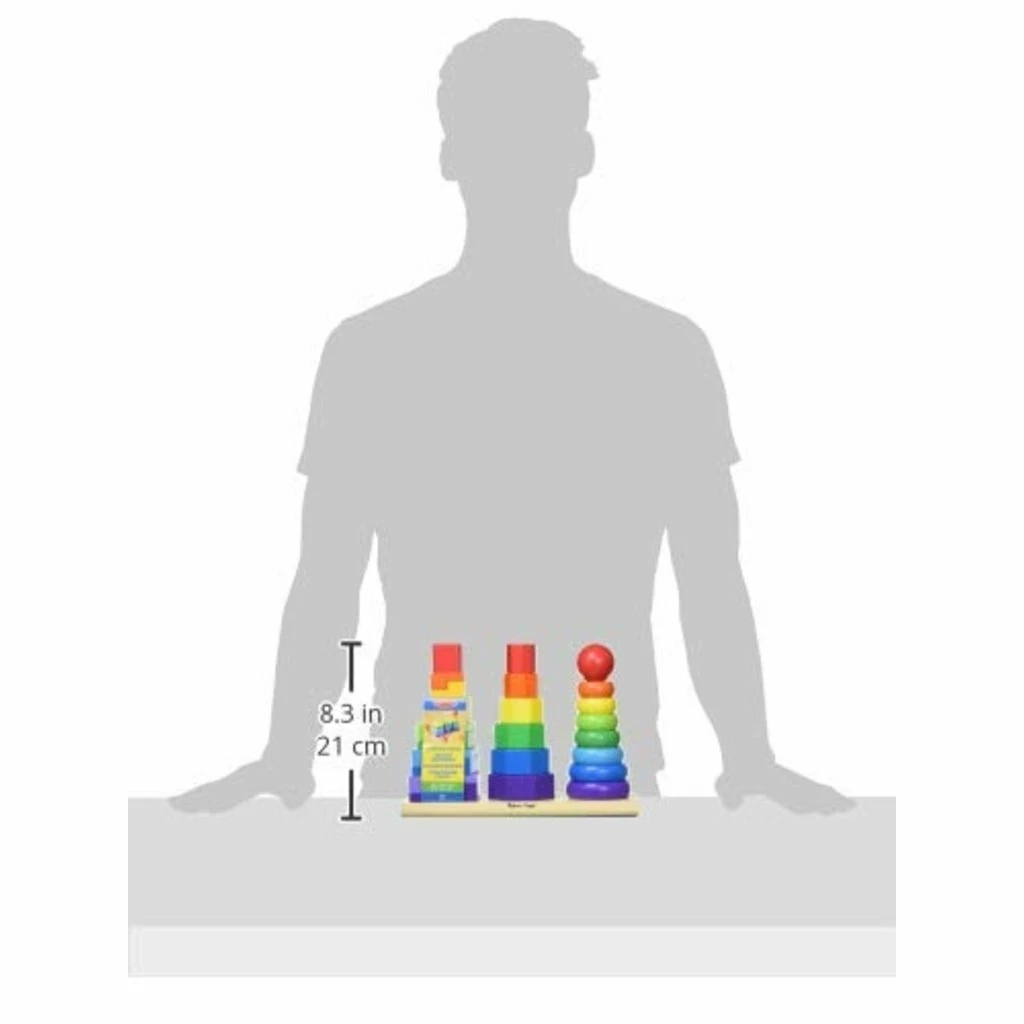 Melissa And Doug GEOMETRIC STACKER 8 Melissa And Doug GEOMETRIC STACKER - Image 8