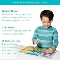 Melissa And Doug LOCKS & LATCHES BOARD