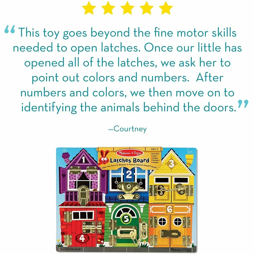 Melissa And Doug LOCKS & LATCHES BOARD 7 Melissa And Doug LOCKS & LATCHES BOARD - Image 7