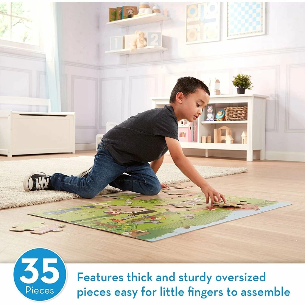 Melissa And Doug ON THE FARM 35 PIECE FLOOR PUZZLE 1 Melissa And Doug ON THE FARM 35 PIECE FLOOR PUZZLE