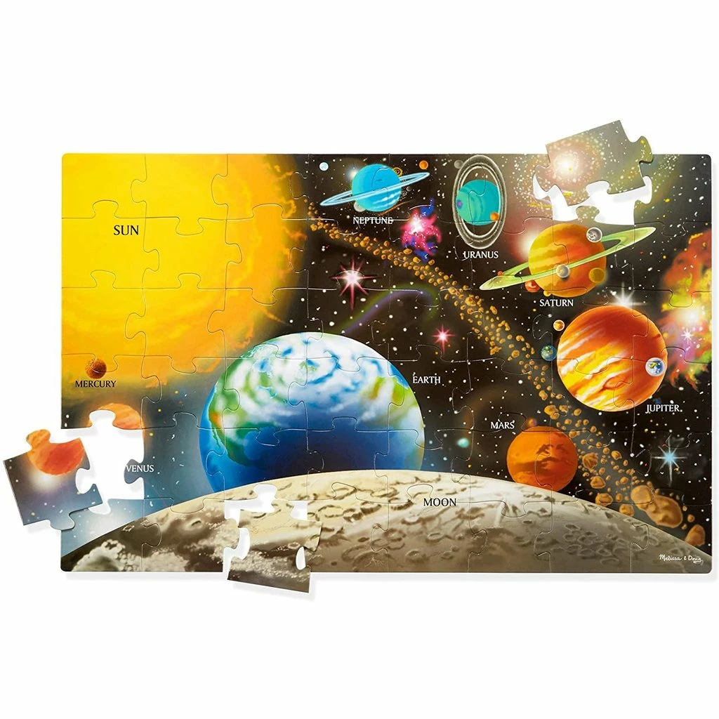 Melissa And Doug SOLAR SYSTEM 48 PIECE FLOOR PUZZLE 3 Melissa And Doug SOLAR SYSTEM 48 PIECE FLOOR PUZZLE - Image 3
