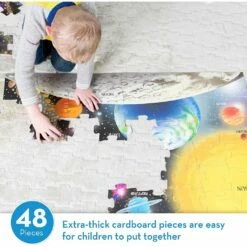 Melissa And Doug SOLAR SYSTEM 48 PIECE FLOOR PUZZLE
