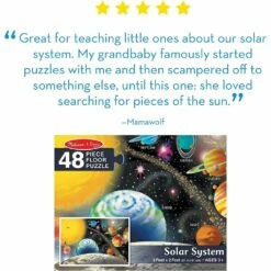 Melissa And Doug SOLAR SYSTEM 48 PIECE FLOOR PUZZLE 15 Melissa And Doug SOLAR SYSTEM 48 PIECE FLOOR PUZZLE -Bandai Sales Store melissa and doug solar system 48 piece floor puzzl 5