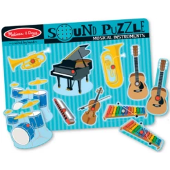 Melissa And Doug SOUND PUZZLE MUSICAL INSTRUMENTS -Bandai Sales Store melissa and doug sound puzzle musical instruments 2