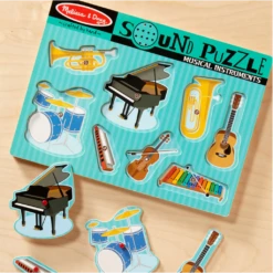 Melissa And Doug SOUND PUZZLE MUSICAL INSTRUMENTS -Bandai Sales Store melissa and doug sound puzzle musical instruments 6