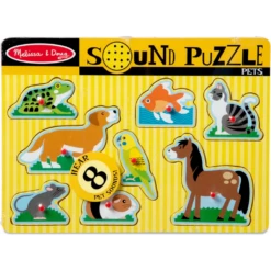Melissa And Doug SOUND PUZZLE PETS