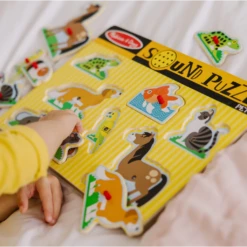 Melissa And Doug SOUND PUZZLE PETS -Bandai Sales Store melissa and doug sound puzzle pets 6