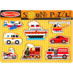 Melissa And Doug SOUND PUZZLE VEHICLES 11 Melissa And Doug SOUND PUZZLE VEHICLES -Bandai Sales Store melissa and doug sound puzzle vehicles 2