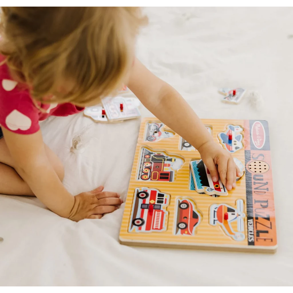 Melissa And Doug SOUND PUZZLE VEHICLES 4 Melissa And Doug SOUND PUZZLE VEHICLES - Image 4
