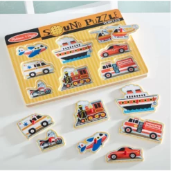 Melissa And Doug SOUND PUZZLE VEHICLES 15 Melissa And Doug SOUND PUZZLE VEHICLES -Bandai Sales Store melissa and doug sound puzzle vehicles 6