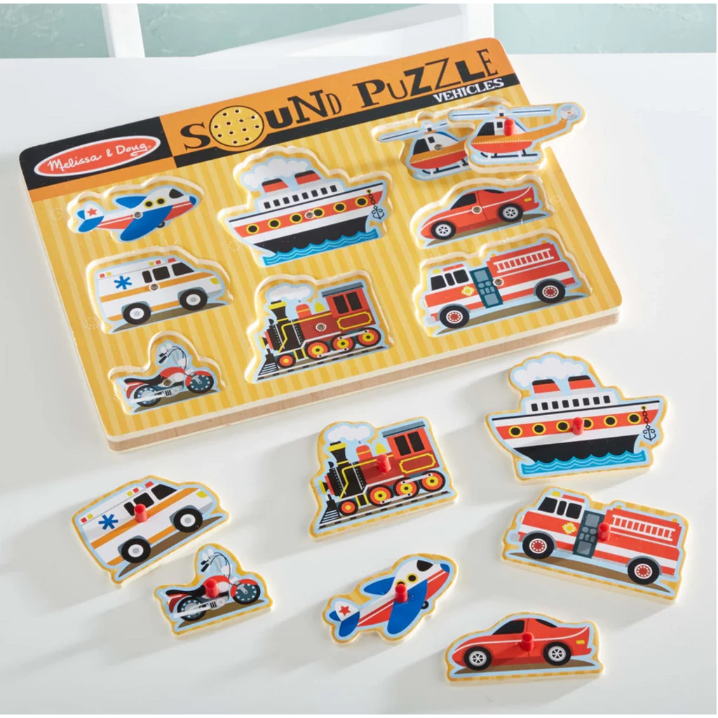 Melissa And Doug SOUND PUZZLE VEHICLES 7 Melissa And Doug SOUND PUZZLE VEHICLES - Image 7