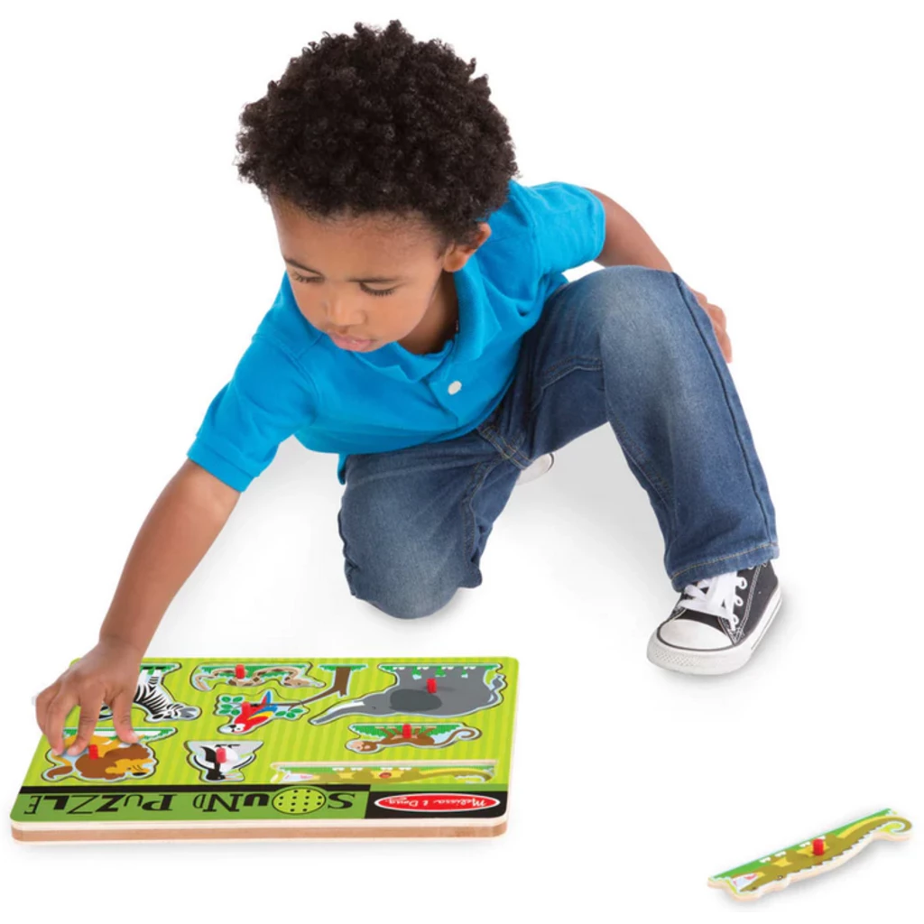 Melissa And Doug SOUND PUZZLE ZOO ANIMALS 8 Melissa And Doug SOUND PUZZLE ZOO ANIMALS - Image 8